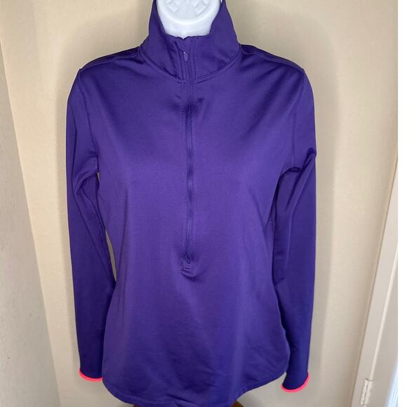 Nike Pro Women’s Dri-Fit Purple Running Jacket Size Medium - Picture 1 of 8